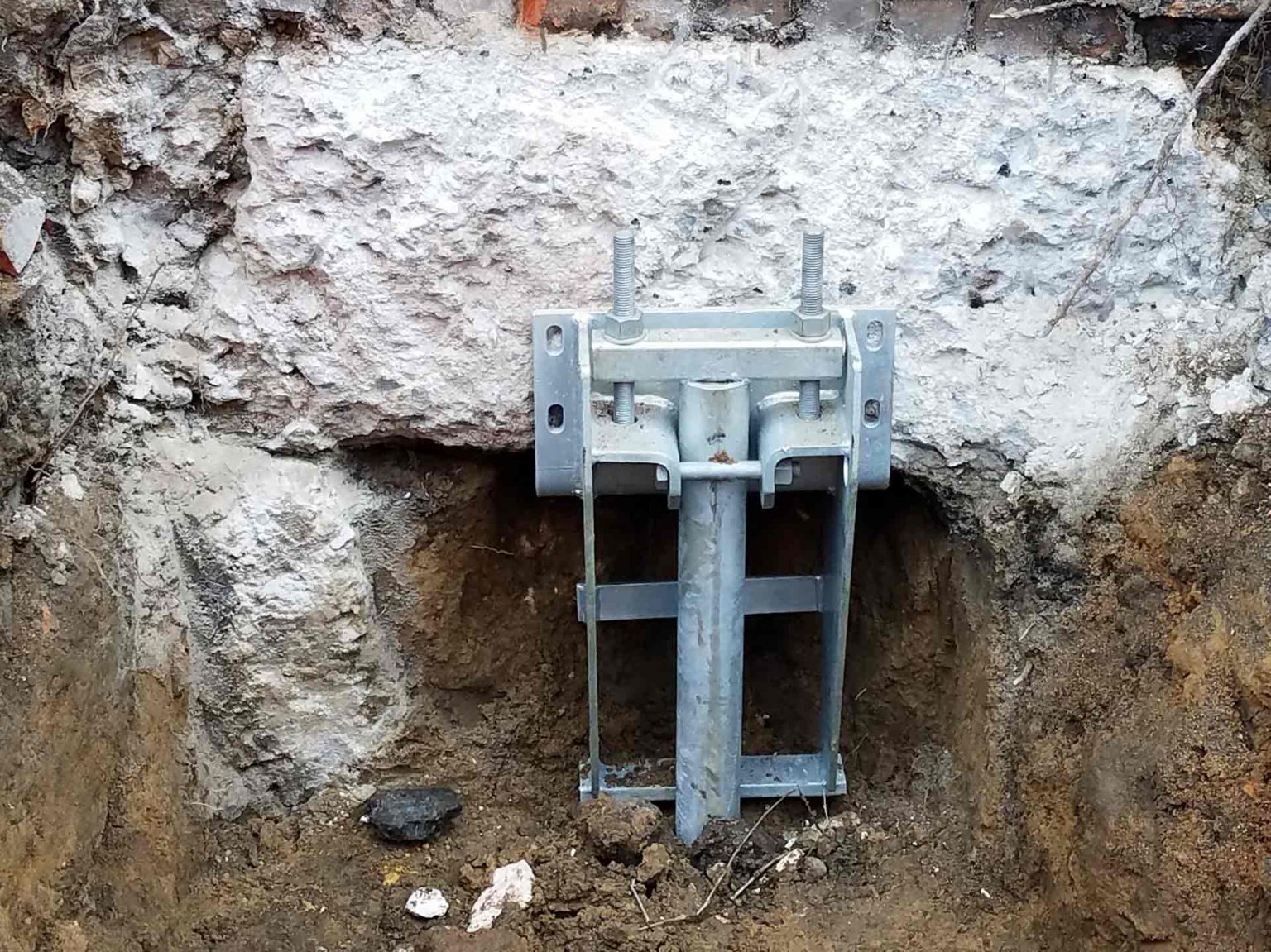 Richmond Underpinning Services | Helical Pile Installation | WFP